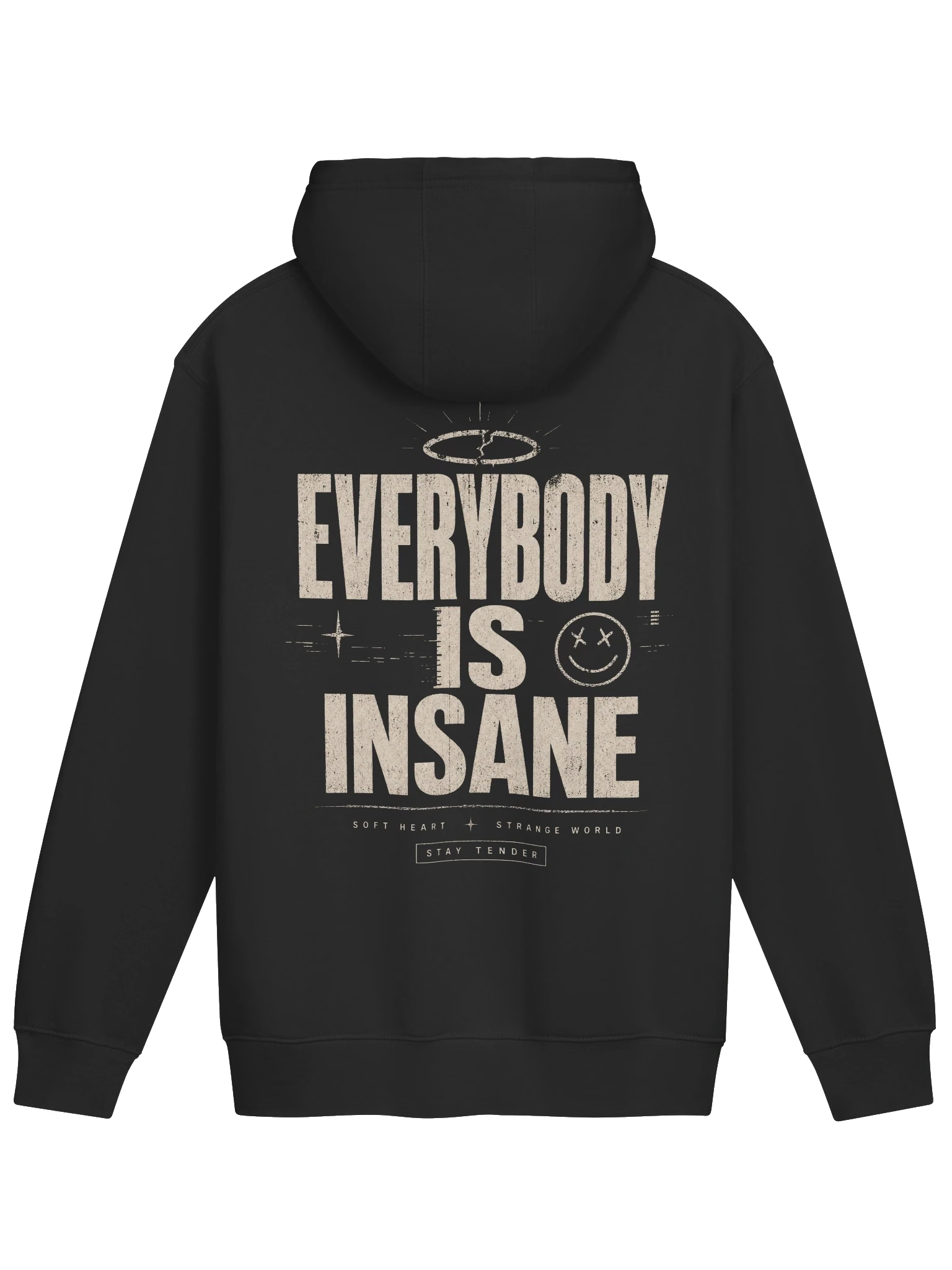 Everybody Is Insane Premium black hoodie